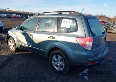 2012 Subaru Forester 2.5X from USA, damaged, VIN JF2SHABC6CH447907